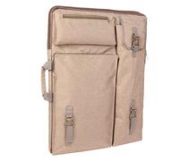 RiToEasysports Bolsas de Panel de Bocetos con Lienzo Resistente Al Desgaste, Protección Manual Gruesa y SPEP de Cinturón Ajustable, Ideal para Herramientas y Requisitos de Arte Describidos (Caqui)