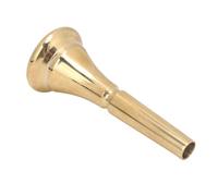 RiToEasysports Boquilla para Trompa, Boquilla de Latón para Jugadores Profesionales y Principiantes, con Diseño de Copa Profunda para un Sonido Rico, 65x26x7,5 Mm