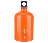 RiToEasysports Botella de Combustible Portátil de 1000 Ml, Lata de | Aleación de Aluminio 7072, Construcción Sin Costuras, Junta de Sellado Engrosada, Compatible con Diésel/Gasolina, Fácil