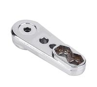RiToEasysports Brazo Servo de Mecanizado CNC, Piezas de Mejora de Dirección de Metal 17T con Tratamiento Anodizado para Coche RC 1/5 (Silver)