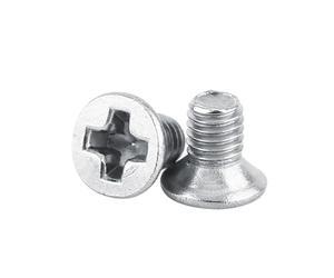 RiToEasysports Cabeza Plana de 100pcsbs 9 Tipo M3 Hecha de Dispositivos de Oficina de Tornillo de Máquina de Máquinas de Acero Inoxidable de Acero Inoxidable (M3*5)