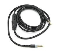 RiToEasysports Cable de Auriculares Compatibilidad de Control de Cables de Calidad de Sonido Superior para la Nube Hiperxa con Control de Volumen, Interfaz de Nacional de 3.5 Mm Estándar