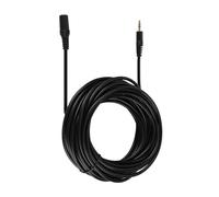 RiToEasysports Cable de Cable de la Extensión de Audio Masculina de 3.5 Mm a 3.5 Mm en el Sonido HIFI - Compatibilidad Universal - Conveniente para Usuarios de Teléfonos Inteligentes Negros de 30 M