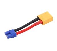 RiToEasysports Cable XT90 Macho A EC3 Hembra, 12AWG XT90 Macho A EC3 Hembra Línea De Adaptador De Conector para Conectar Batería Y ESC para Modelo De Coche RC, Modelo De Avión, Modelo De Barco