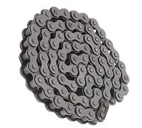 RiToEasysports Cadena 530, Cadena de Eslabones de Acero Resistente para Motocicleta, ATV, Todoterreno, con Acero de Aleación Tratado Térmicamente de Alta Tecnología, para Karting, Duradera,