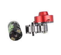 RiToEasysports Caja de Cambios RC con Motor Cepillado 540, Transmisión de Metal de Alto par con Rodamiento Sellado para Piezas de Mejora de Coche sobre Orugas 1/10 Axial SCX10