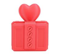 RiToEasysports Caja de Regalo Molesta Impresa en 3D con Tornillos, Rompecabezas único, Sorpresa para Hombres, Mujeres, Cumpleaños, Vacaciones (rojo)