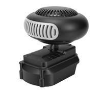 RiToEasysports Calentador de Escritorio Portátil, Pequeño Calentador Eléctrico para Tienda de Campaña de Oficina, con 2 Ajustes de Temperatura, Puertos USB, Funcionamiento Silencioso,