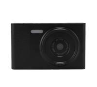 RiToEasysports Cámara Digital 1080P, Cámara Vlog ABS de 48 MP con Lente Dual Delantera y Trasera, de Viaje Recargable por USB de 800 MAh con Luz de Relleno para Estudiantes y Fotografía (Black)