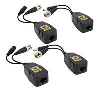 RiToEasysports Canales de Rendimiento de Video HD con Protección, Transmisor de Video HD 4pcs para la Transmisión de Electricidad y Audio, 720p/1080p/3-8mp