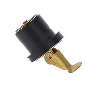 RiToEasysports Capturas de Acero Inoxidable de 19 Mm Gotas de Acero Inoxidable (7/8 Pulgadas (2974b2))