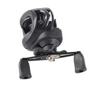 RiToEasysports Carrete de Pesca con Gota de Agua, Relación de Alta Velocidad 7.2:1, Alambre de Nailon Antiexplosión, Carrete de Fundición Largo con Llave de Descarga en Forma de Estrella, para (Mano
