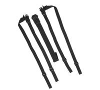 RiToEasysports Cinturón de arnés universal para bebé, correa segura para cochecito de bebé, silla alta (estilo negro a presión)