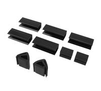 RiToEasysports Clips de Montaje para Parabrisas de Carrito de Clips de Retención de Parabrisas de Plástico y Goma que Reducen el Ruido del Vidrio Reemplazo Directo para DS 2000 en Adelante