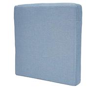 RiToEasysports Cojín de Suelo Cuadrado, Cojín de Meditación Lavable para Yoga, Ceremonia del té, Lino Suave, 15,7" X 15,7" (Largo 40* Ancho 40* Alto 6cm)