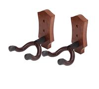 RiToEasysports Colgador de pared multiusos para guitarra, paquete de 2, fijación segura para mandolina, guitarra, banjo, ukelele, expositor para oficinas y salas de ensayo