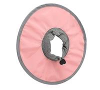 RiToEasysports Collar de Recuperación de Gatos con Tela Suave Ajustable Evitando Lamer el Collar Protector Protector Elizabeth para la Posibilidad de Cirugía (M)