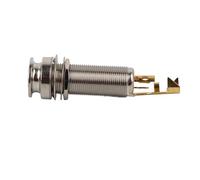 RiToEasysports Conector de Clavija Estéreo para Pastillas de Ukelele de Guitarra, Conector de Clavija de Cobre de para Mandolina Banjo, Ideal para Montaje y Reemplazo