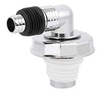 RiToEasysports Conector drenaje lavadora, antiolor y antiinsectos, conector PVC para suelo, altura 70 cm, para hogar y taller con lavadoras estándar