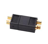 RiToEasysports Conector XT60 Juego Macho Hembra Duradero Fácil Operación para Coches RC Aviones Barcos Negro Paquete de 2