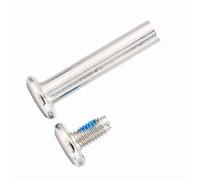 RiToEasysports Conjunto de eje de patinaje de 10 piezas Premium Ponga los accesorios de repuesto de patinaje en tornillos de patinaje, duraderos y fáciles de instalar para los amantes del patinaje en