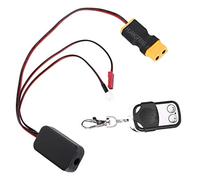 RiToEasysports Control Remoto Inalámbrico, Receptor de Controlador de Cabrestante para Crawler RC 1:10, con 2 Interfaces, para SCX10 D90 D110 TF2 KM2 RC Car