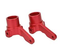 RiToEasysports Copa de Dirección de los Montantes del Brazo de Nudillo de Aleación de Aluminio, Juego Izquierdo Derecho, Piezas de Mejora con Alta Resistencia a la Corrosión por Desgaste, para (Rojo)