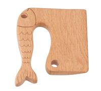 RiToEasysports Cuchillo de Madera para Niños, Juguete de Cocina Seguro para Niños de 2 a 8 Años, Herramienta de Cocina Montessori con Madera Maciza de Haya Natural, para Cortar Verduras, Frutas,