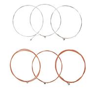 RiToEasysports Cuerdas de Cobre de Tecnología Avanzada, Pieza de Repuesto de Entonación Brillante para Entusiastas de la Guitarra Acústica Folk