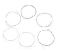 RiToEasysports Cuerdas Oud de Nailon de Aleación de Cobre Chapadas en Plata, Antioxidantes, Fáciles de Instalar, Adecuadas para Principiantes, Estudiantes y Profesionales, Paquete de 6