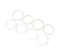 RiToEasysports Cuerdas para Mandolina, Material de Bronce Fosforado, Juego de 8 Piezas para una Calidad de Sonido Profesional y Fácil Instalación para Todos los Instrumentistas de Mandolina