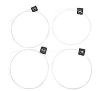 RiToEasysports Cuerdas para Ukelele, 4 Cuerdas para Ukelele de Fluorocarbono con Etiquetas Codificadas por Colores, Ajuste Universal para Tenor de Concierto Soprano de 21, 23 y 26 Pulgadas (TX-2)