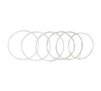 RiToEasysports Cuerdas Sc12 para Guitarra Clásica, Cuerdas de Nailon, Tono Cálido para Principiantes y Estudiantes, Aleación de Cobre Plateada para Piezas de Guitarra