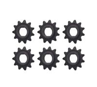 RiToEasysports Dingsket de Motor de Dientes de 11t, Alta Resistencia 6pcs de Acero 25h Silleza de Motor de Cadena de 25 M Diámetro Interno con Orificio H para My1020 DC