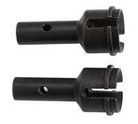 RiToEasysports Eje de Rueda Trasera RC, Reemplazo de Acero de Alta Precisión para 6S Mojave 1/7 Kraton 1/8, con Estructura Robusta y Fácil Instalación (Black)