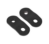 RiToEasysports Elevador de Motocicleta, Elevador de Tanque de Gasolina de Acero Inoxidable, Kit de Elevación con Perno de 1,50 Pulgadas, Montaje Firme, Acabado Negro, para Conductores XL 1995-2010