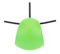 RiToEasysports Entrenador de Swing, Pelota de Ayuda de Entrenamiento de Espuma de PU de Aleación de Aluminio Premium para Práctica de Postura y Memoria Muscular, con Diseño Portátil para (Green)