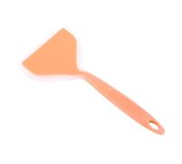 RiToEasysports Espátula de Pala Antiadherente de Silicona, Volteador Ancho para Cocina, Resistencia a Altas Temperaturas, Naranja/verde, 10,2x4,7 Pulgadas, 1 Pieza, Adecuado para Cocineros Caseros