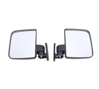 RiToEasysports Espejo Retrovisor para Carrito de Golf, Kit de Espejo Convexo Lateral Universal de 170x129mm con Vidrio a Prueba de Roturas para Accesorios de Carrito Deportivo EZGO