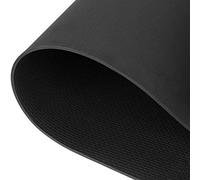 RiToEasysports Esterilla de Yoga de 4 Mm, EVA Antideslizante, Ligera, de Alta Elasticidad, Extralarga, 173 X 60 Cm, Impermeable, a Prueba de Polvo, para Yoga, Pilates, Meditación, Gimnasio, (BLACK)