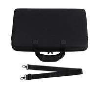 RiToEasysports Estuche DJ, Bolsa Transporte Portátil EVA Dura con Doble Cremallera Estuche Controlador 2 Canales para DJ Profesionales Viajes Estudios Eventos