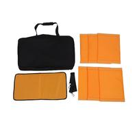 RiToEasysports Estuche para Controlador de DJ, Bolsa para Controlador de DJ Portátil, Organizador de Cables de Transporte Acolchado, Lona con Correa para Accesorios de Dispositivos de Viaje y