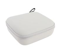 RiToEasysports Estuche Rígido para Drones, Estuche Portátil de Cuero PU EVA a Prueba de Lluvia para Flip Drone, con Bolsillo de Malla para Batería y Accesorios (Grey)