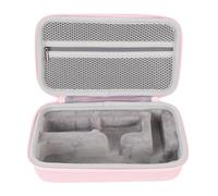 RiToEasysports Estuches Rígidos, Estuches Rígidos Protectores con Bolsillo de Malla Nylon a Prueba de Salpicaduras Forro Suave Anticaídas para Accesorios de Cámara de Mano Almacenamiento (Pink)