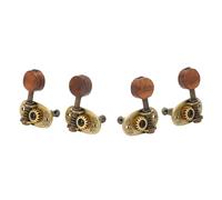 RiToEasysports Exquisito Kit de Actualización de la Clavija del Ukelele Tuning Set de Actualización para 4 Instrumentos de Cuerda, Cabezal de Máquinas de Palo de Metal para Amantes de la Música