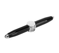 RiToEasysports Fidget Pen Spinner Pen, Ayuda a Pensar Bolígrafo con Luz LED para Adultos de Negocios Estudiantes Niños para Liberar el Estrés (Negro)
