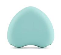 RiToEasysports Forma Multifuncional de Corazón -Uc -up Cepillo, Naranja, para Amantes de la Belleza, Tamaño Portátil (Verde menta)
