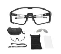 RiToEasysports Gafas de Sol en Bicicleta, Gafas Deportivas PC Polarizados UVRAYS 400 Protección de Lente de de Color para Hombres Mujeres Que Corren Pesca esquí