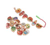 RiToEasysports Game de Cordones de Hilos de Hilado de Tazones para Niños para Niños