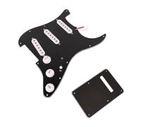 RiToEasysports Golpeador Precableado, Golpeador de Guitarra Eléctrica con Tornillos para la Mayoría de Guitarras Eléctricas, Placas de Protección Delantera y Trasera, Calidad de Sonido Mejorada